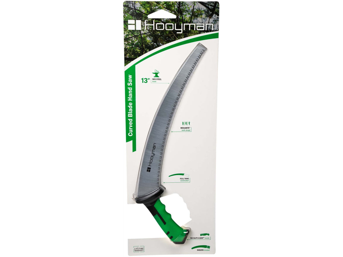 Hooyman Curved Blade Hand Saw Black/Green 1112250