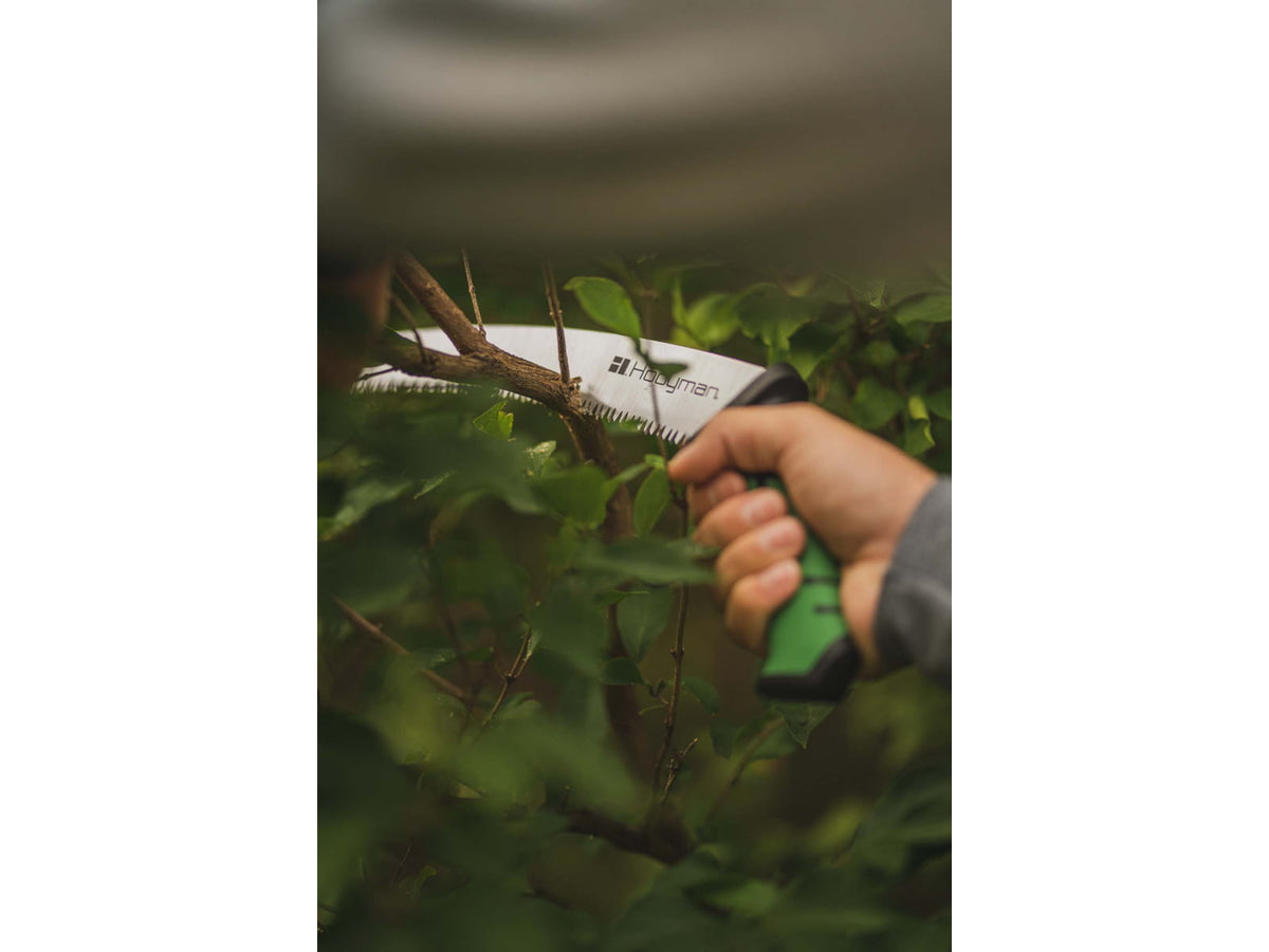 Hooyman Curved Blade Hand Saw Black/Green 1112250