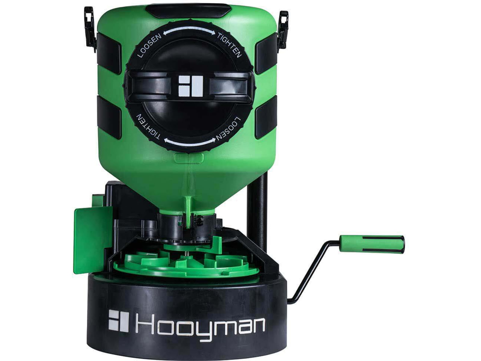 Hooyman Manual Chest 35LB Seeder w/ Shoulder Harness Rig