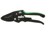 Hooyman Ratchet Pruner Black/Green 1099080