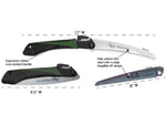 Hooyman Saws Megabite Hunters Combo W/ Bone/Wood Handsaw Black/Green 110143