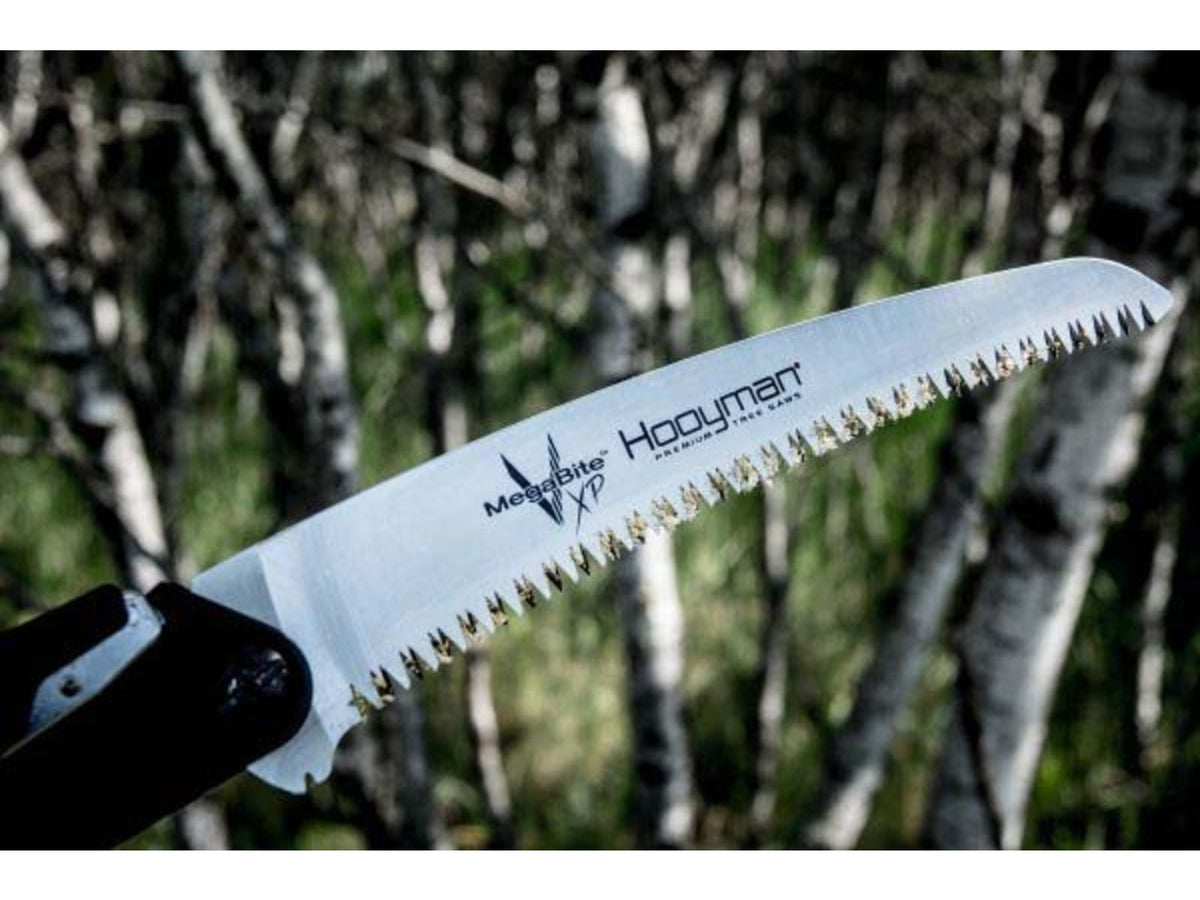 Hooyman Saws Megabite Hunters Combo W/ Bone/Wood Handsaw Black/Green 110143