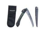 Hooyman Saws Megabite Hunters Combo W/ Bone/Wood Handsaw Black/Green 110143