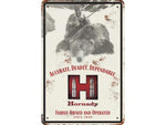 Hornady H Tin Sign 099112