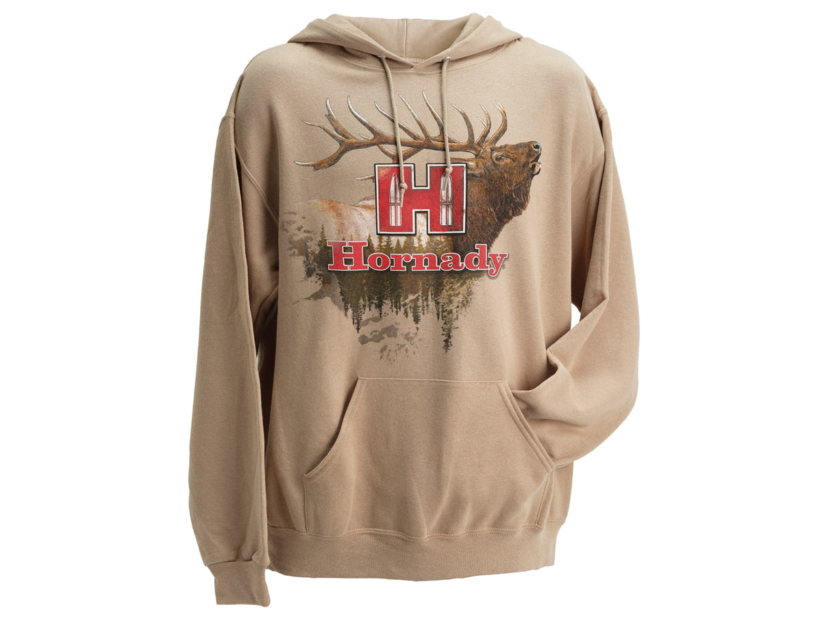 Hornady Elk Hoodie - Men's Tan/Khaki