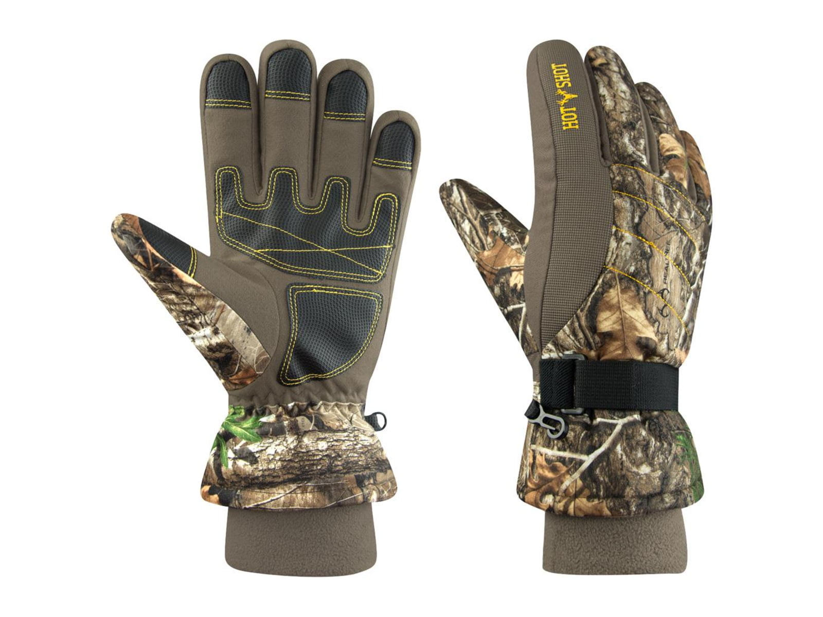 Hot Shot Bison Glove Realtree Edge Large OE-322C-L