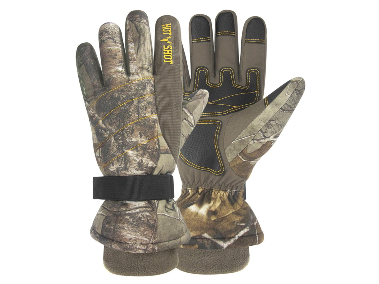 Hot Shot Bison Tricot Glove Realtree Xtra X-Large 04-322C-XL