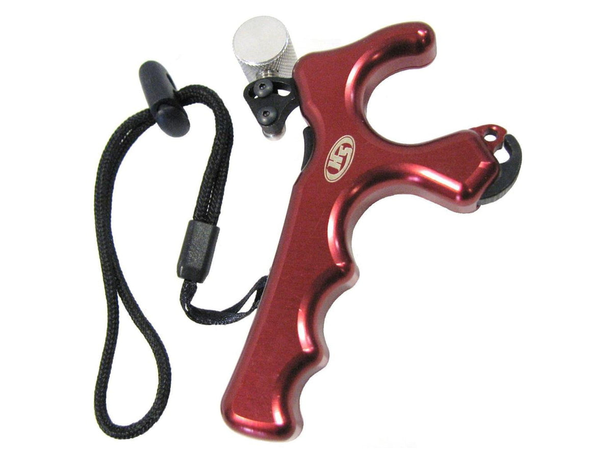 Hot Shot Manufacturing Tempest Release Red 4 Finger 5350