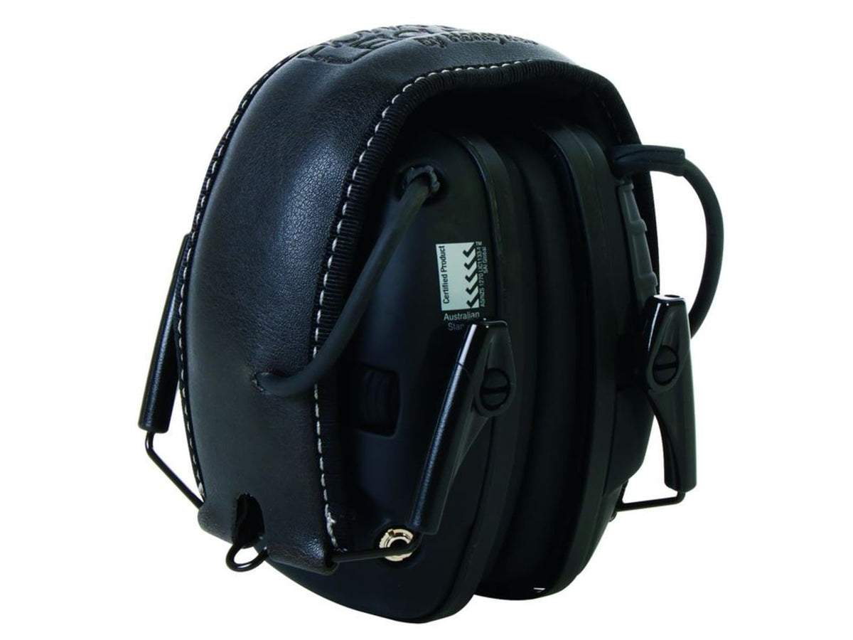 Howard Leight Impact Sport Sound Amplification Electronic Earmuff Black