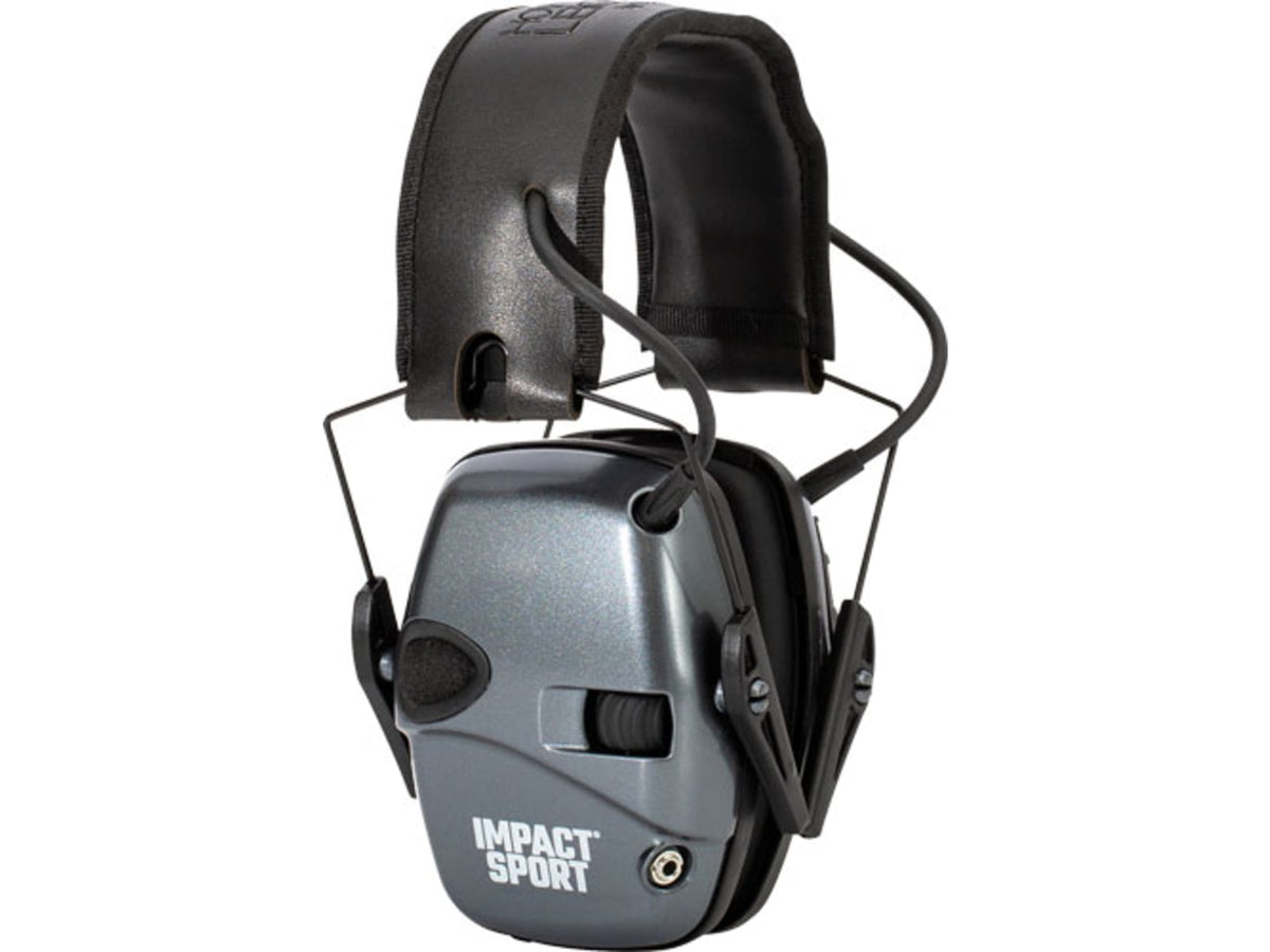 Howard Leight Impact Sport Youth Electronic Muff Gray/blk