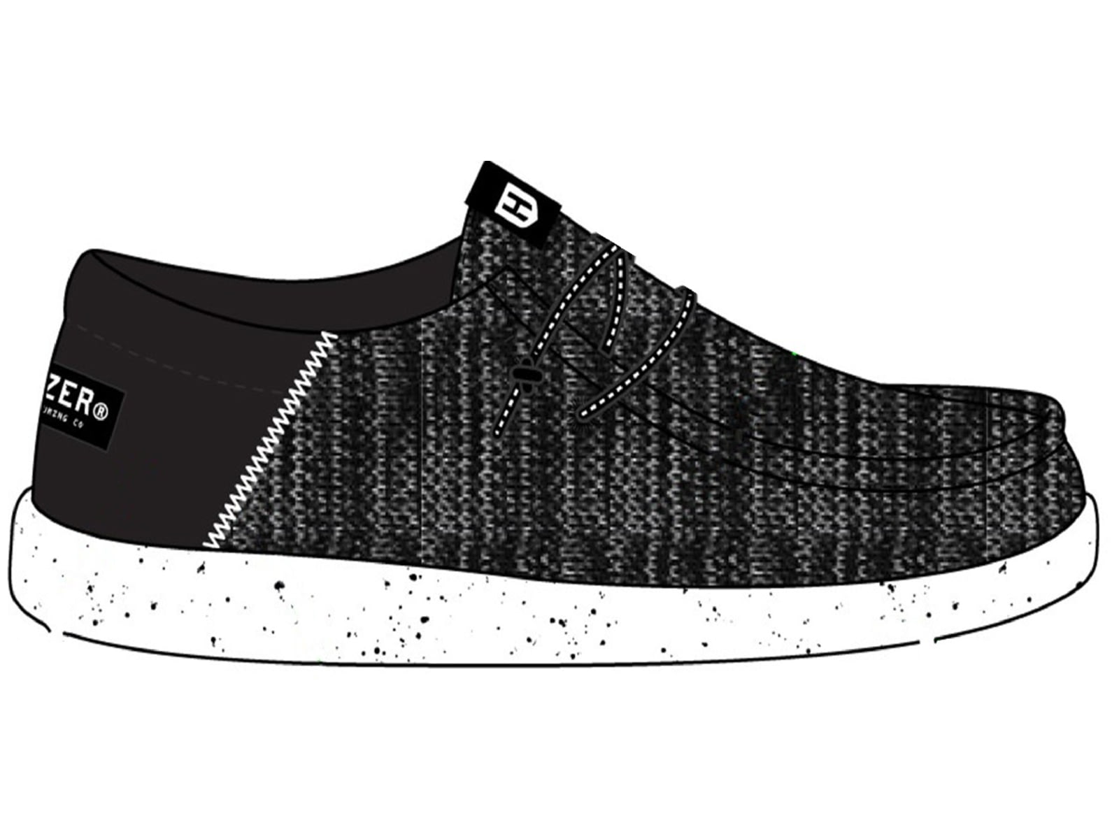 HOWITZER Roam Black Shoes - Men's Black 13 US CVU6636-BK-13