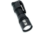 HRT Tactical Gear AWLS Handheld EDC LED Flashlight Li-Ion Battery 1600 Lumens Black HRT-HHAWLS-35-LT