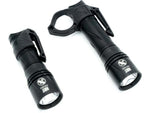 HRT Tactical Gear AWLS Handheld EDC LED Flashlight Li-Ion Battery 1600 Lumens Black HRT-HHAWLS-35-LT