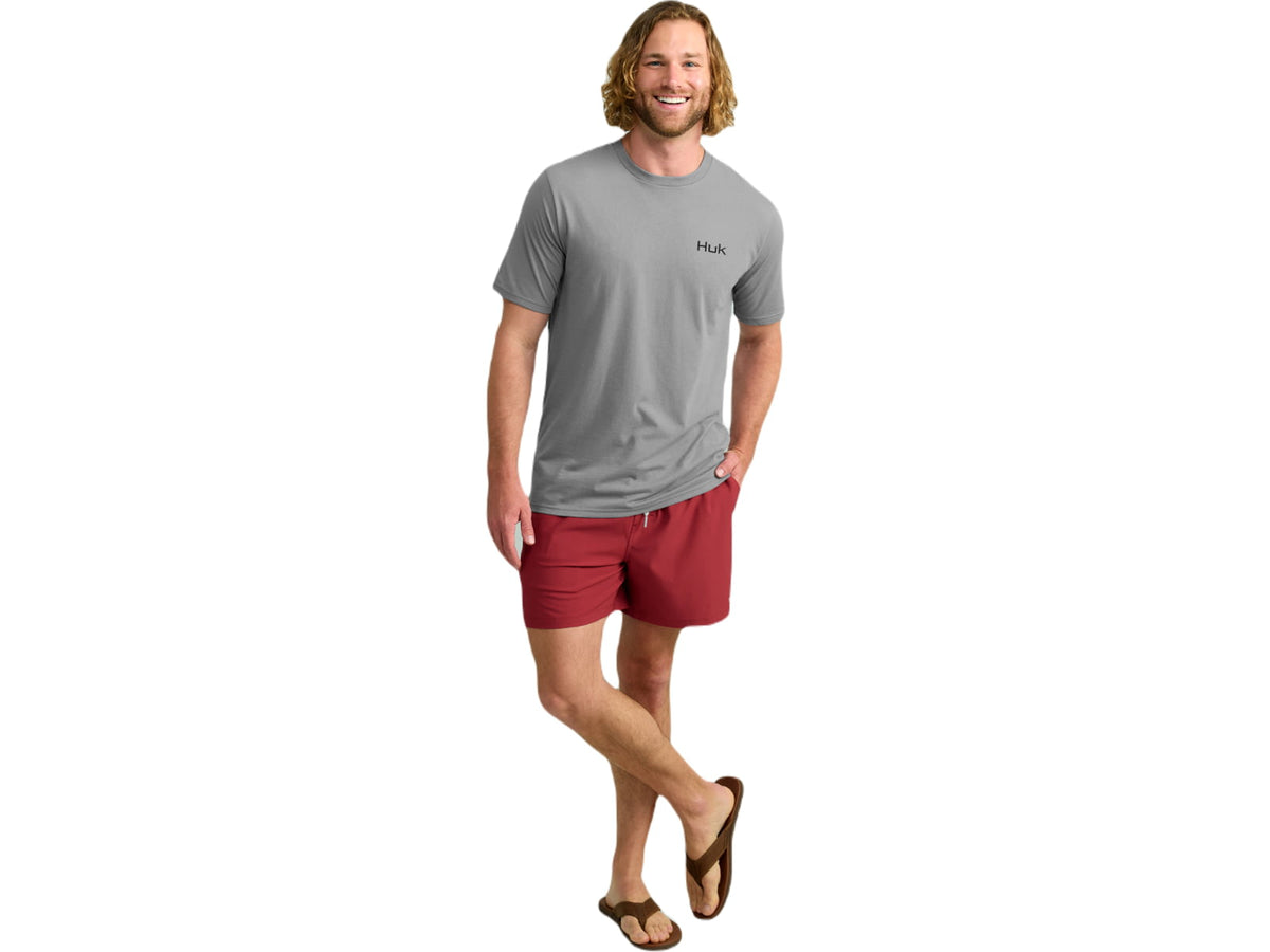 HUK Performance Fishing Americana Sketch Tee - Men's Night Owl 3XL