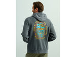 HUK Performance Fishing Cotton Fleece Graphic Hoodie - Men's Volcanic Ash 2XL