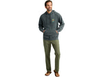 HUK Performance Fishing Cotton Fleece Graphic Hoodie - Men's Volcanic Ash 2XL
