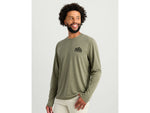 HUK Performance Fishing Drift Graphic Crew Shirt -Men's