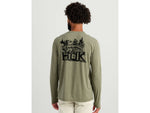 HUK Performance Fishing Drift Graphic Crew Shirt -Men's