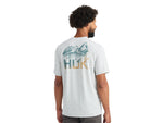 HUK Performance Fishing Drift Graphic Crew Shirt -Men's