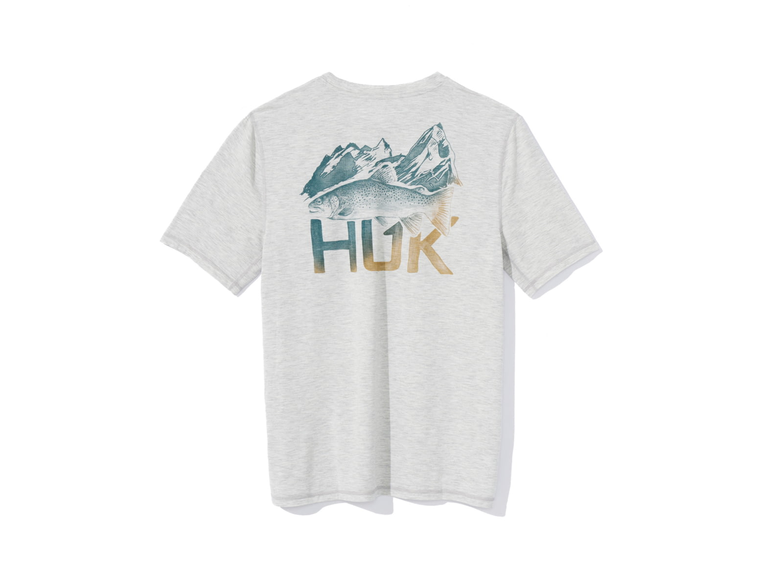 HUK Performance Fishing Drift Graphic Crew Shirt -Men's