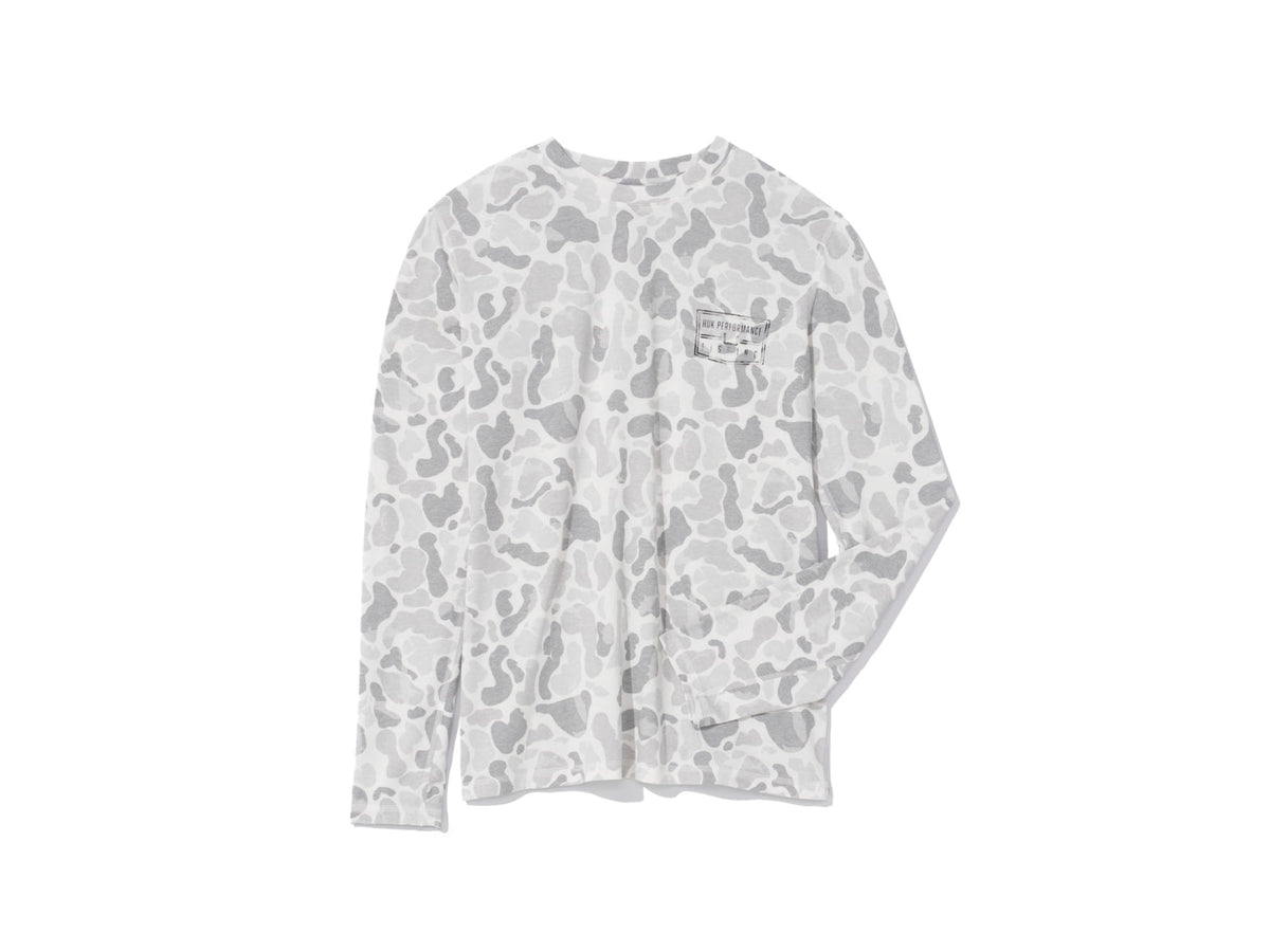 HUK Performance Fishing Drift Graphic Kc Print Shirt -Men's