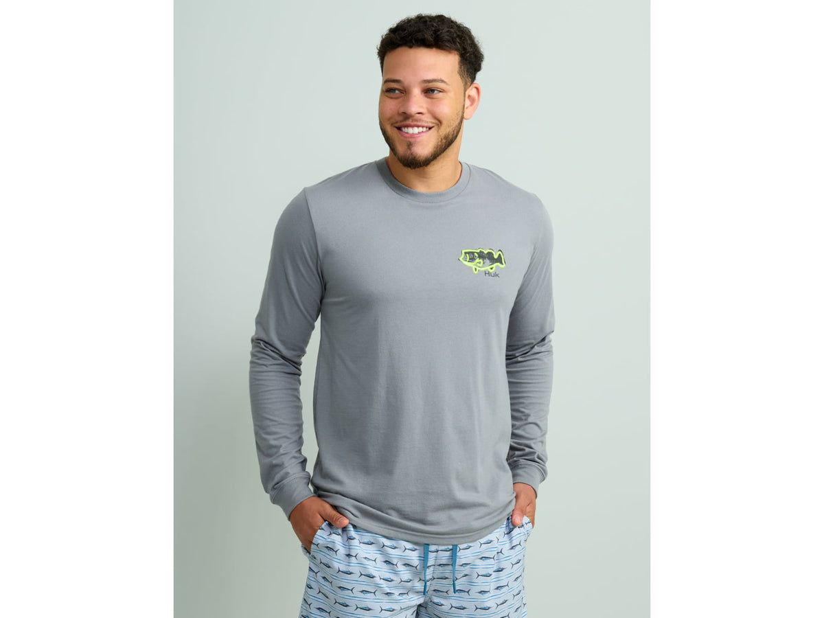 HUK Performance Fishing Graphic Long Sleeve Tee - Men's