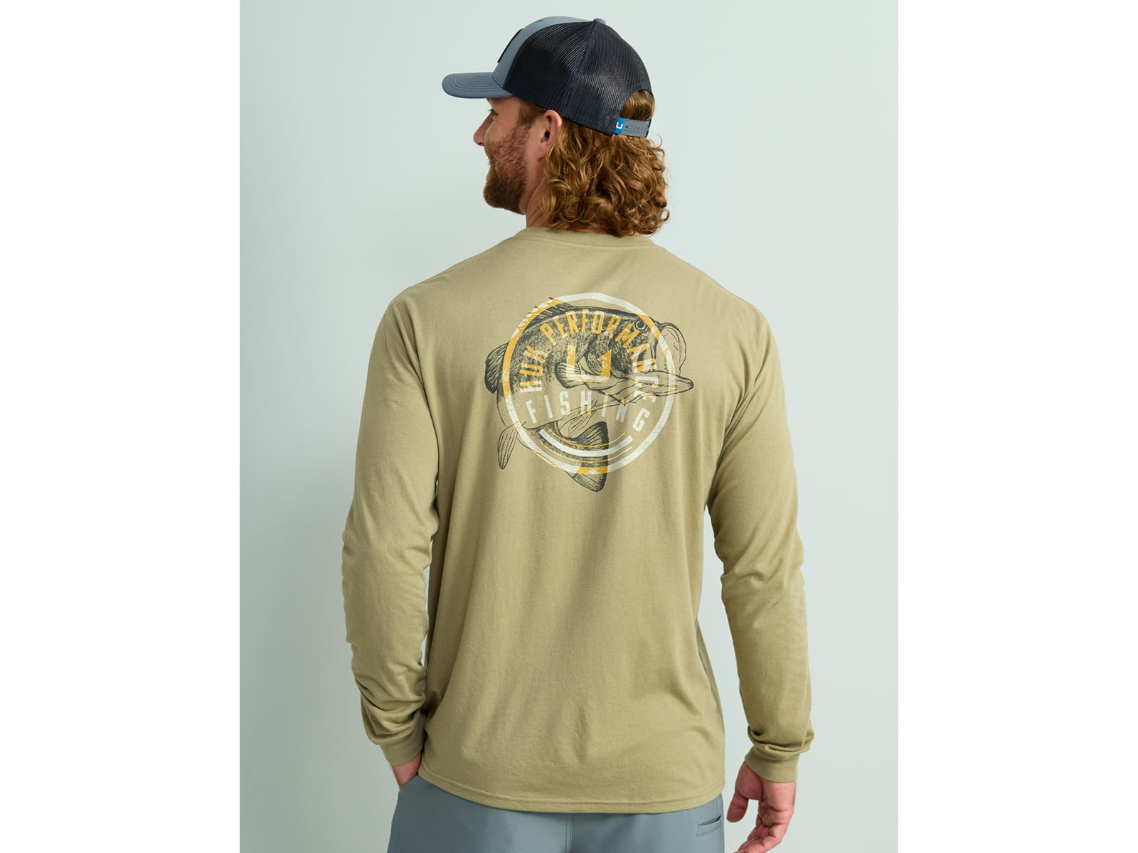 HUK Performance Fishing Graphic Long Sleeve Tee - Men's