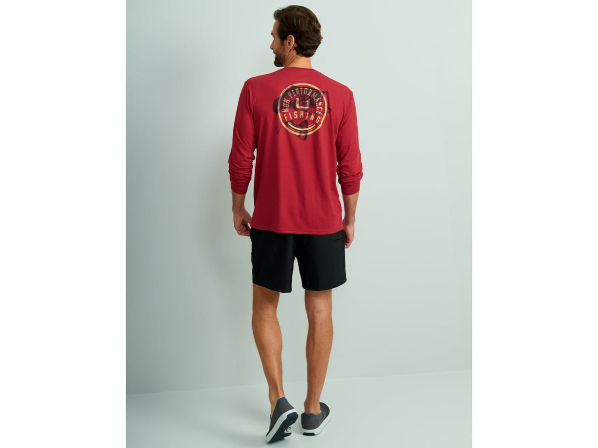HUK Performance Fishing Graphic Long Sleeve Tee - Men's