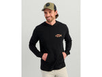 HUK Performance Fishing Huk Bass Apparel Hoodie Tee - Men's Black
