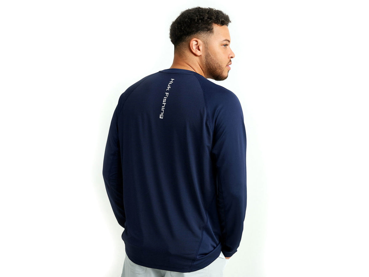 HUK Performance Fishing Huk Icon Crew Long Sleeve Shirt