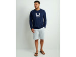 HUK Performance Fishing Huk Icon Crew Long Sleeve Shirt