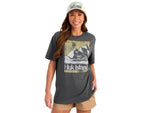HUK Performance Fishing Huk Island T-Shirt - Women's Short Sleeve Volcanic Ash