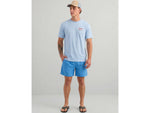 HUK Performance Fishing Home Of The Fish Short Sleeve T-Shirt - Men's Cerulean