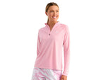 HUK Performance Fishing Icon Long Sleeve Hoodie - Women's Oleander