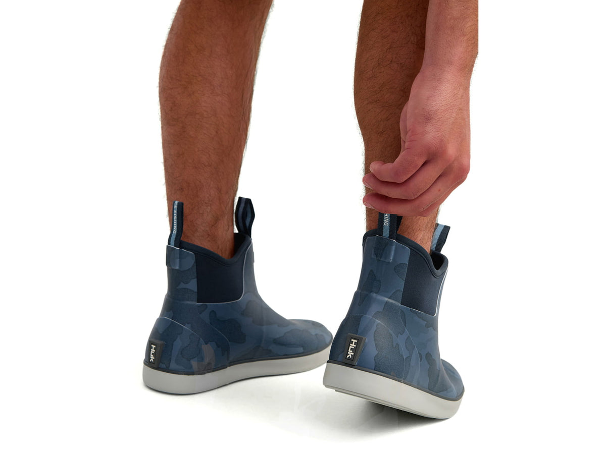 HUK Performance Fishing Printed Rogue Wave Boot - Men's Sea Storm