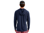 HUK Performance Fishing Pursuit Americana Fill Hoodie - Men's Naval Academy