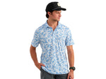 HUK Performance Fishing Pursuit Kc Printed Polo - Men's Regatta