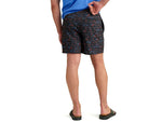 HUK Performance Fishing Pursuit Kc Printed Volley Short - Men's Sea Storm