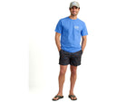 HUK Performance Fishing Pursuit Kc Printed Volley Short - Men's Sea Storm