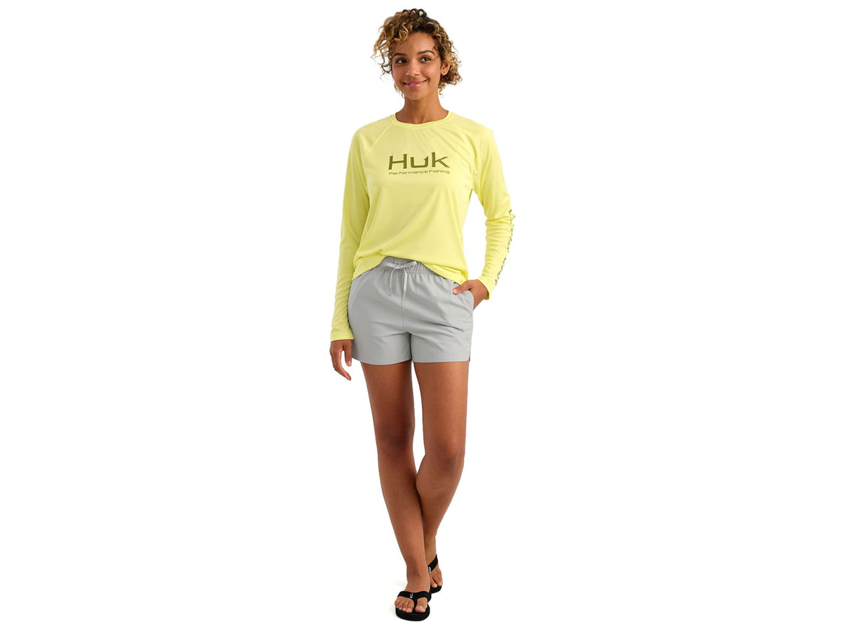 HUK Performance Fishing Pursuit Volley Short - Women's Seagull