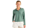 HUK Performance Fishing Sunup Long Sleeve Hoodie - Women's North Atlantic