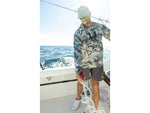 HUK Performance Fishing Icon Kc Printed Hoodie Moss2