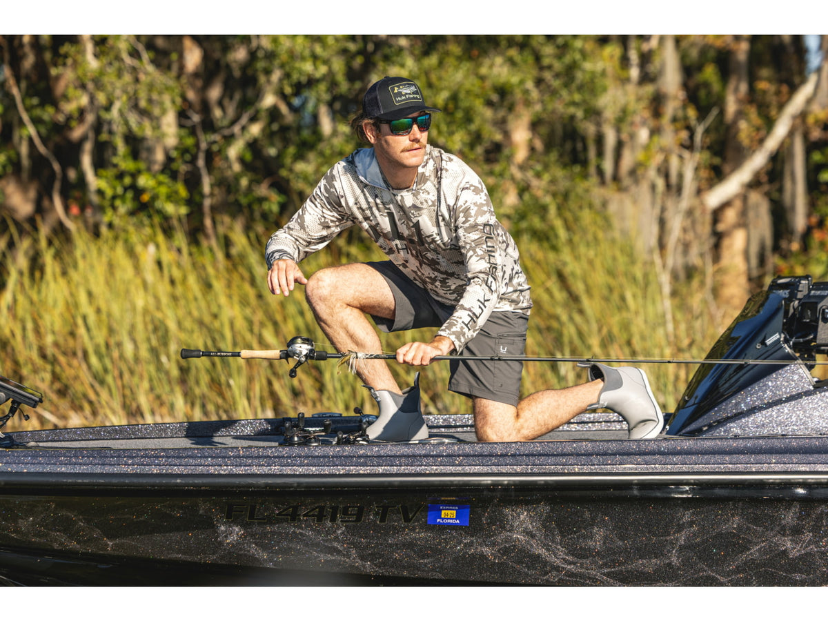 HUK Performance Fishing Icon Kc Printed Hoodie Moss2