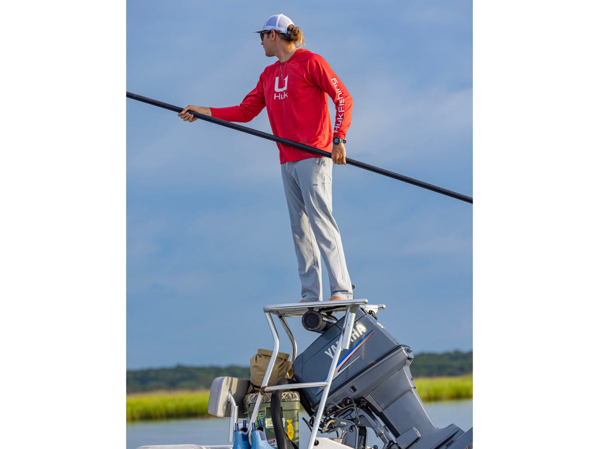 HUK Performance Fishing Icon Long Sleve Crew - Men's