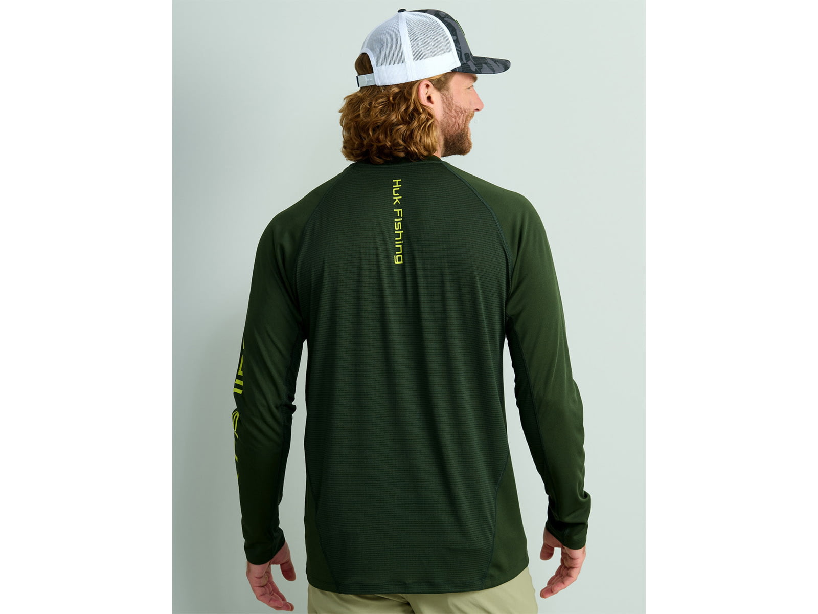 HUK Performance Fishing Icon Long Sleve Crew - Men's