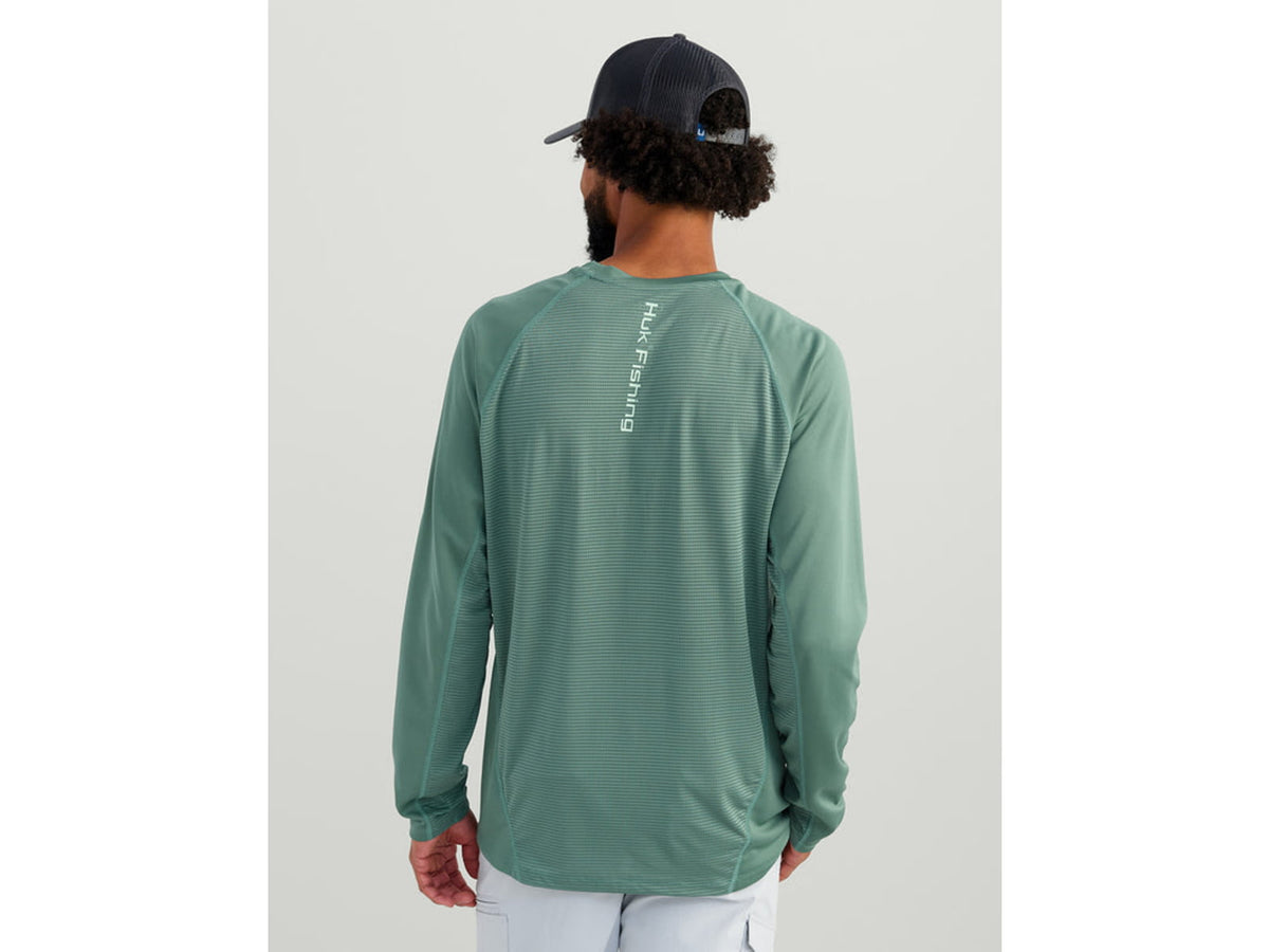 HUK Performance Fishing Icon LS Crew Shirt - Men's