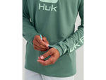 HUK Performance Fishing Icon LS Crew Shirt - Men's