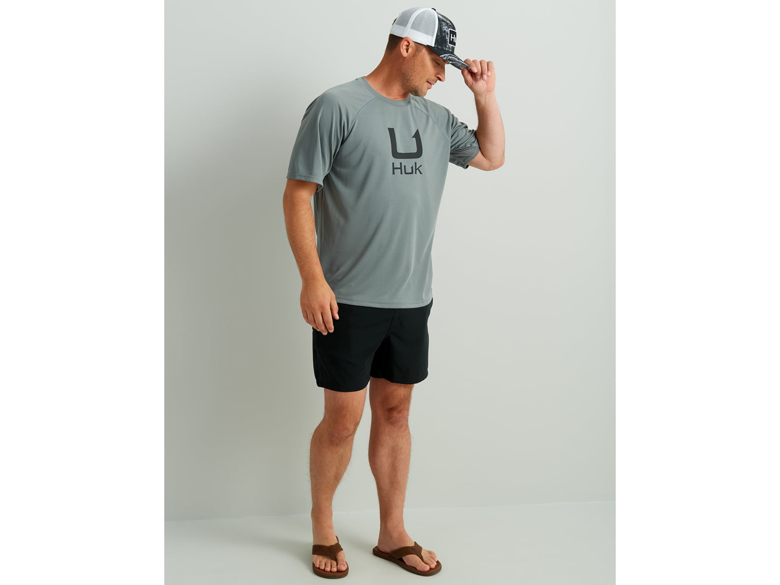HUK Performance Fishing Icon Short Sleeve Performance Crew - Men's