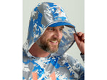 HUK Performance Fishing KC Print Icon Performance Crew - Men's Night Owl2 Small