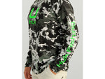 HUK Performance Fishing KC Print Icon Performance Hoodie - Men's Black 2XL